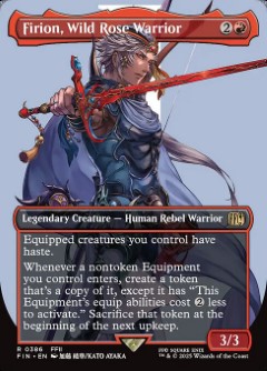 Firion, Wild Rose Warrior Final Fantasy Character Card